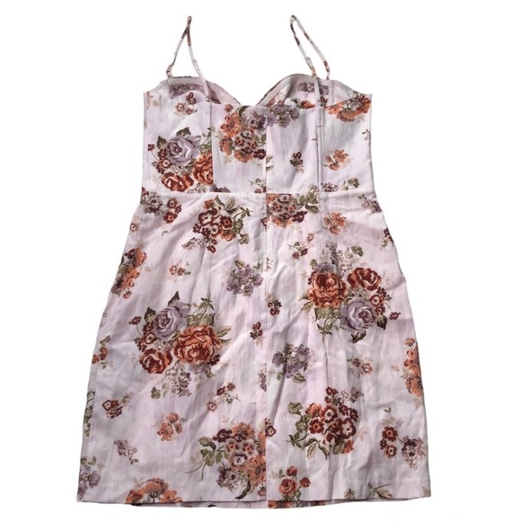 Brock X H&M Floral Bustier / Corset Dress Medium - Picture 5 of 16